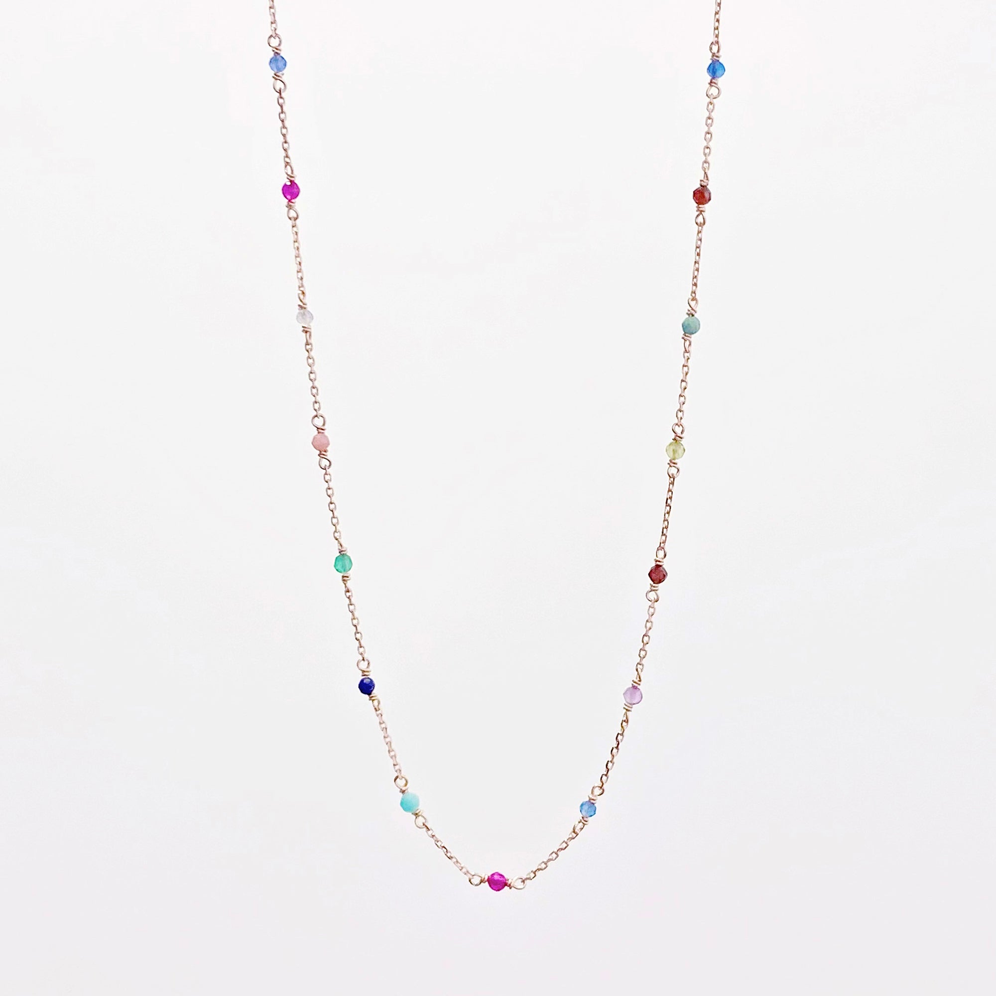 Multi-Gemstones Necklace