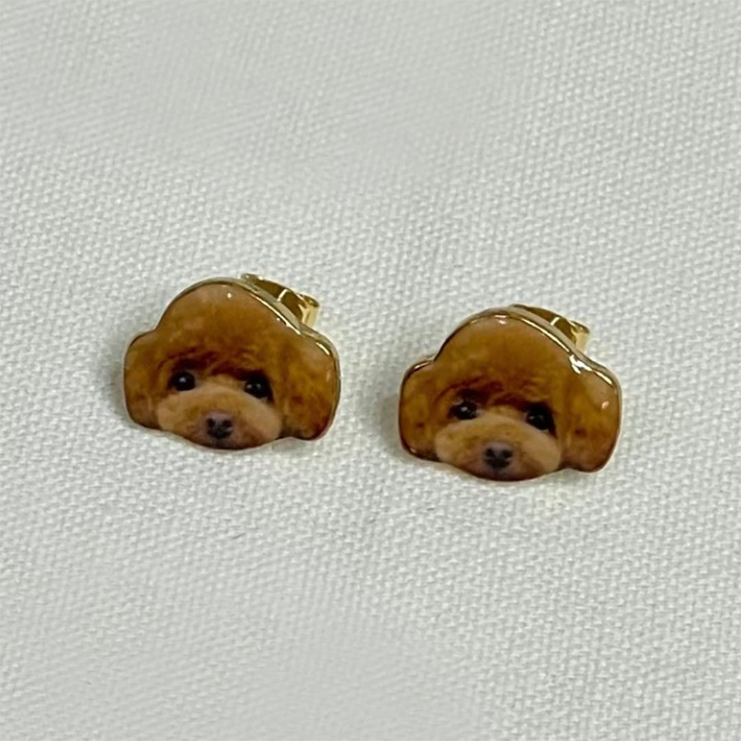 Poodle Earrings