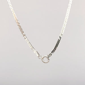 Herringbone Chain Necklace - Long