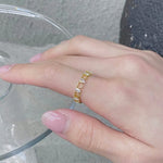 Sage Crystal Ring