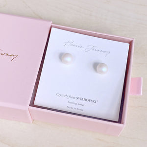 Dreamy Shimmering Pearl Earrings