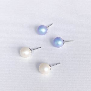 Dreamy Shimmering Pearl Earrings