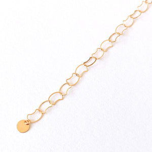 Ohta Lovely Cat Chain Bracelet (K18 Gold)