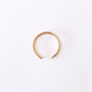 Maki Open Ring (K10 Gold)